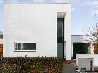 renovatie woning, KleurInKleur interieur & architectuur KleurInKleur interieur & architectuur Modern Houses White
