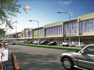 KETANGGUNGAN RUKO, sony architect studio sony architect studio Modern Houses