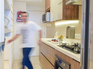 Apartamento Aclimação, NOMA ESTUDIO NOMA ESTUDIO Modern kitchen