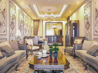 Classic reception n Egypt , Photure Photure Phòng khách phong cách kinh điển gốm sứ