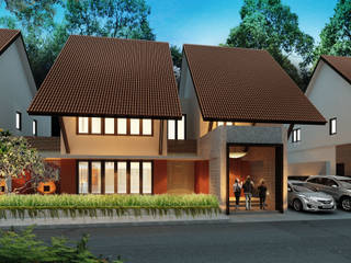 LAWANG WOLU YOGYAKARTA, sony architect studio sony architect studio Rumah Modern