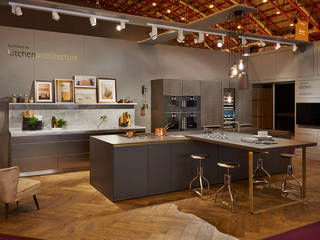 100% Design 2014: Kitchen Architecture's bulthaup b3 stand, Kitchen Architecture Kitchen Architecture Cocinas modernas: Ideas, imágenes y decoración