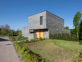 Betonstenen villa, Joris Verhoeven Architectuur Joris Verhoeven Architectuur Single family home Concrete