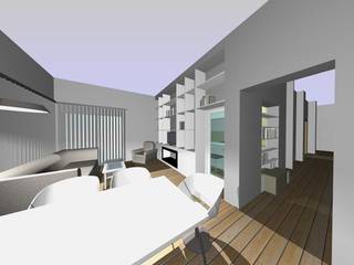 Ristrutturazione appartamento signorile - Genova -, Studio Messina Studio Messina ห้องทานข้าว