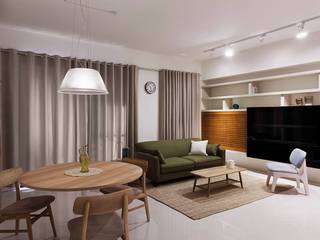 New life, Co*Good Design Co. Ltd. Co*Good Design Co. Ltd. Scandinavian style living room