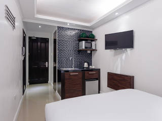 Nest Nano Suites Condo Hotel in Makati, SNS Lush Designs and Home Decor Consultancy SNS Lush Designs and Home Decor Consultancy Powierzchnie handlowe