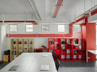 二手時刻．旋轉拍賣, 有偶設計 YOO Design 有偶設計 YOO Design Industrial style offices & stores
