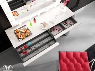 Tocadores de Diseño Bella, Franco Furniture Franco Furniture BedroomDressing tables