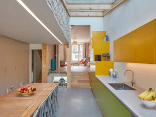 Kitty's Coloured House, Draisci Studio Draisci Studio Moderne Küchen