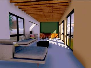 Pathania Residence, Habitat Design Collective (Hdeco) Habitat Design Collective (Hdeco) Living room