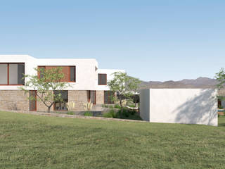 Vivienda La Chimba, Uno Arquitectura Uno Arquitectura Country house Concrete White