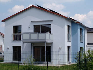 Energieautarkes 2-Familienhaus - heute schon an morgen gedacht, wir leben haus - Bauunternehmen in Bayern wir leben haus - Bauunternehmen in Bayern Passivhaus