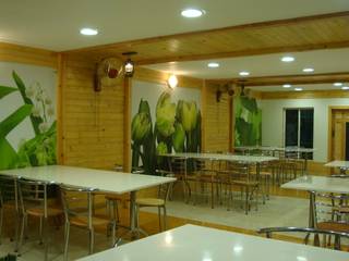 Cafes and Canteens., Spaceefixs Spaceefixs Sala da pranzo moderna