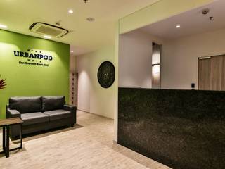 URBANPOD - India's first smart Hotel, Racheta Interiors Pvt Limited Racheta Interiors Pvt Limited Ruang Komersial