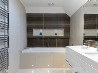 Shaun and Jenny, Bookham Surrey House Transformation, Model Projects Ltd Model Projects Ltd Modern style bathrooms