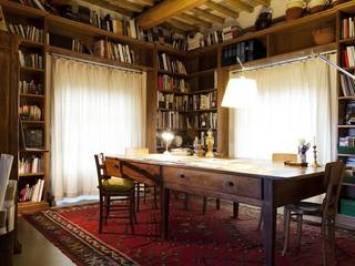 Montaccio, Arcostudios Arcostudios Rustic style study/office