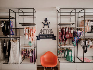 Ancora Swimwear, Redesign Studio Redesign Studio 미니멀리스트 서재 / 사무실