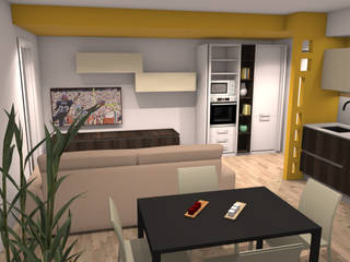 CUCINA E ZONA GIORNO, G&S INTERIOR DESIGN G&S INTERIOR DESIGN Nowoczesna kuchnia