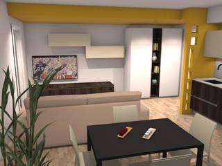 CUCINA E ZONA GIORNO, G&S INTERIOR DESIGN G&S INTERIOR DESIGN Nowoczesna kuchnia