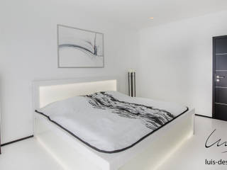 luxury semiprecious marble bed, Luis Design Luis Design Modern style bedroom Marble