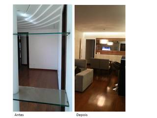 Reforma : Apartamento Bairro Gutierrez/BH, Luciane Leal / Design de Interiores Luciane Leal / Design de Interiores