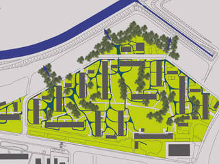 Präbausiedlung Dortmund Mengede , Hower Landschaftsarchitekten Hower Landschaftsarchitekten Jardins modernos