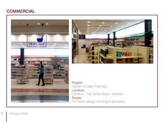 Carrefour City Center Maadi, Tebmar Tebmar Commercial spaces