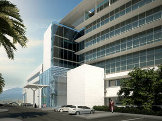 Al Shiekh Kalifa Center Hospital- UAE, SPACES Architects Planners Engineers SPACES Architects Planners Engineers 商业空间