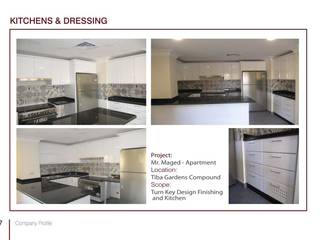 Tiba Gardens Compound, 6th of October, Tebmar Tebmar Modern kitchen