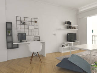 Obra Blanco Encalada - Diseño Living , Bhavana Bhavana Living room