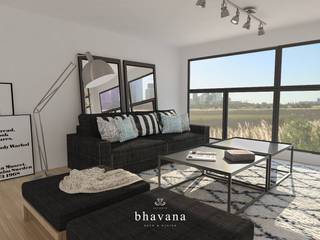 Obra El Sausalito - Diseño Integral Casa Country, Bhavana Bhavana Living room