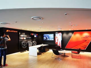 Audi - 內湖, G.T. DESIGN 大楨室內裝修有限公司 G.T. DESIGN 大楨室內裝修有限公司 Commercial spaces