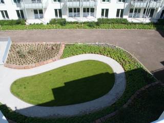 Wohn- und Geschäftszentrum Unioncarree Dortmund - DOGEWO21, Hower Landschaftsarchitekten Hower Landschaftsarchitekten Garden