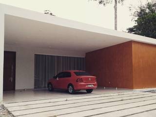 Casa Manaus, A Pino Arquitetos A Pino Arquitetos Single family home Wood Wood effect