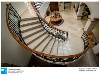 Casa Alberta, Excelencia en Diseño Excelencia en Diseño Stairs Marble Beige