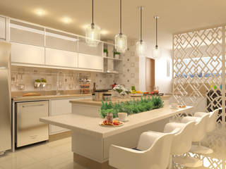 INTERIORES - APARTAMENTO, Sotto Mayor Arquitetura e Urbanismo Sotto Mayor Arquitetura e Urbanismo Modern style kitchen