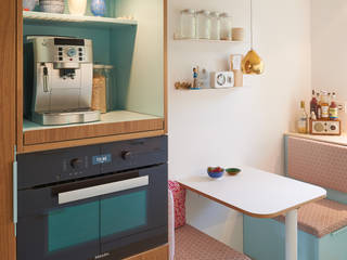 Küche im angesagten Retro-Design, Koitka Innenausbau GmbH Koitka Innenausbau GmbH Eclectic style kitchen