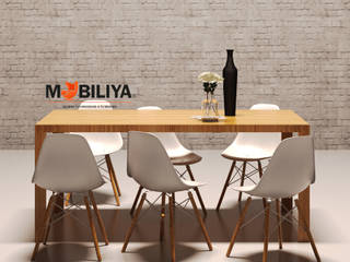 MOBILIYA RENDERS DE PROYECTOS, Mobiliya Mobiliya Dining room design ideas