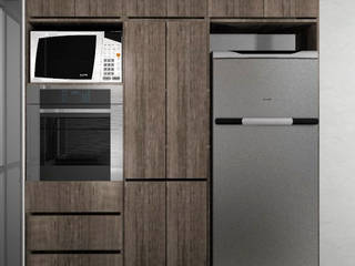 MOBILIYA RENDERS DE PROYECTOS, Mobiliya Mobiliya Built-in kitchens