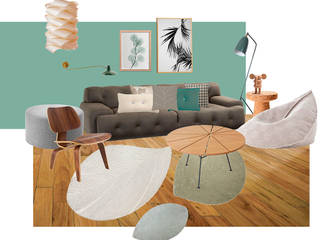 Wohnzimmereinrichtung im Privathaus, Interior Design Solutions By Imma Galiana Interior Design Solutions By Imma Galiana Living room