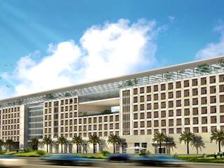 Hotel in Jeddah, SPACES Architects Planners Engineers SPACES Architects Planners Engineers مساحات تجارية