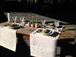 Linho de Cerva e Limões ComedorMesas Lino Beige