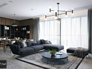 Dự án Wartermark, KIM - furniture KIM - furniture Modern living room