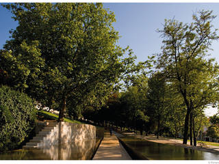 Jardim da Corredoura, Portalegre, Portugal, Margem Arquitectura Paisagista Lda Margem Arquitectura Paisagista Lda Jardins mediterrânicos