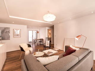 북유럽감성의 따뜻한 공간, 일산건영빌라, 봄디자인 봄디자인 Living room