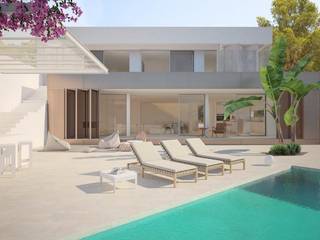 Modern Villa Ibiza Roca lisa, CW Group - Luxury Villas Ibiza CW Group - Luxury Villas Ibiza Fincas Concreto