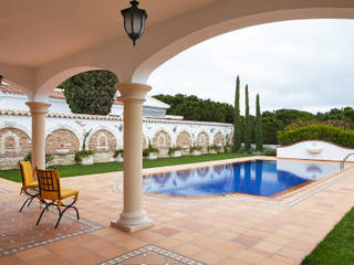 ODEL Piscinas mediterrânicas Azulejo Azul