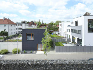 Wohnhaus G, Architekturbüro zwo P Architekturbüro zwo P Nhà có sân thượng