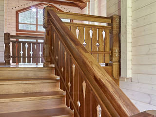 ODEL Escadas Madeira Castanho