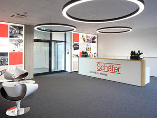 Schäfer Technik GmbH, Architekturbüro zwo P Architekturbüro zwo P Espaços comerciais